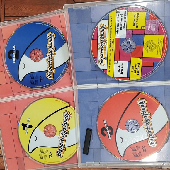 The Partridge Family Complete First Season 4 dvds 1970 2005 - Picture 2 of 13